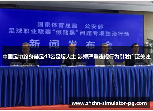 中国足协终身禁足43名足坛人士 涉嫌严重违规行为引发广泛关注
